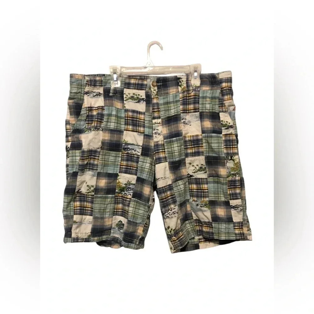 Y2K Old Navy Patchwork Shorts Size 40